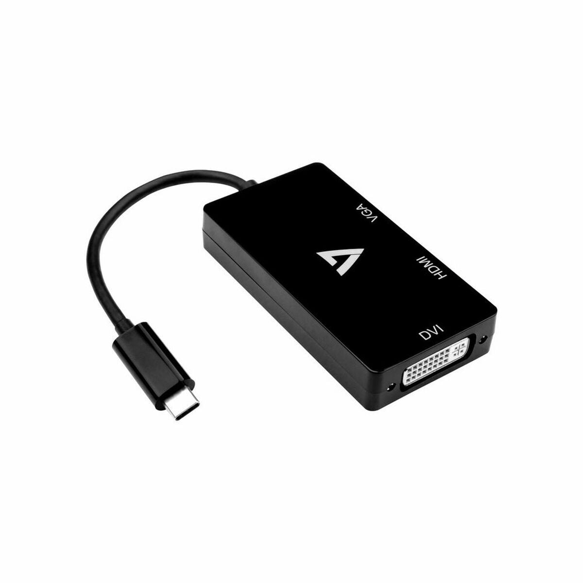USB C to HDMI Adapter V7 V7UC-VGADVIHDMI-BLK Black