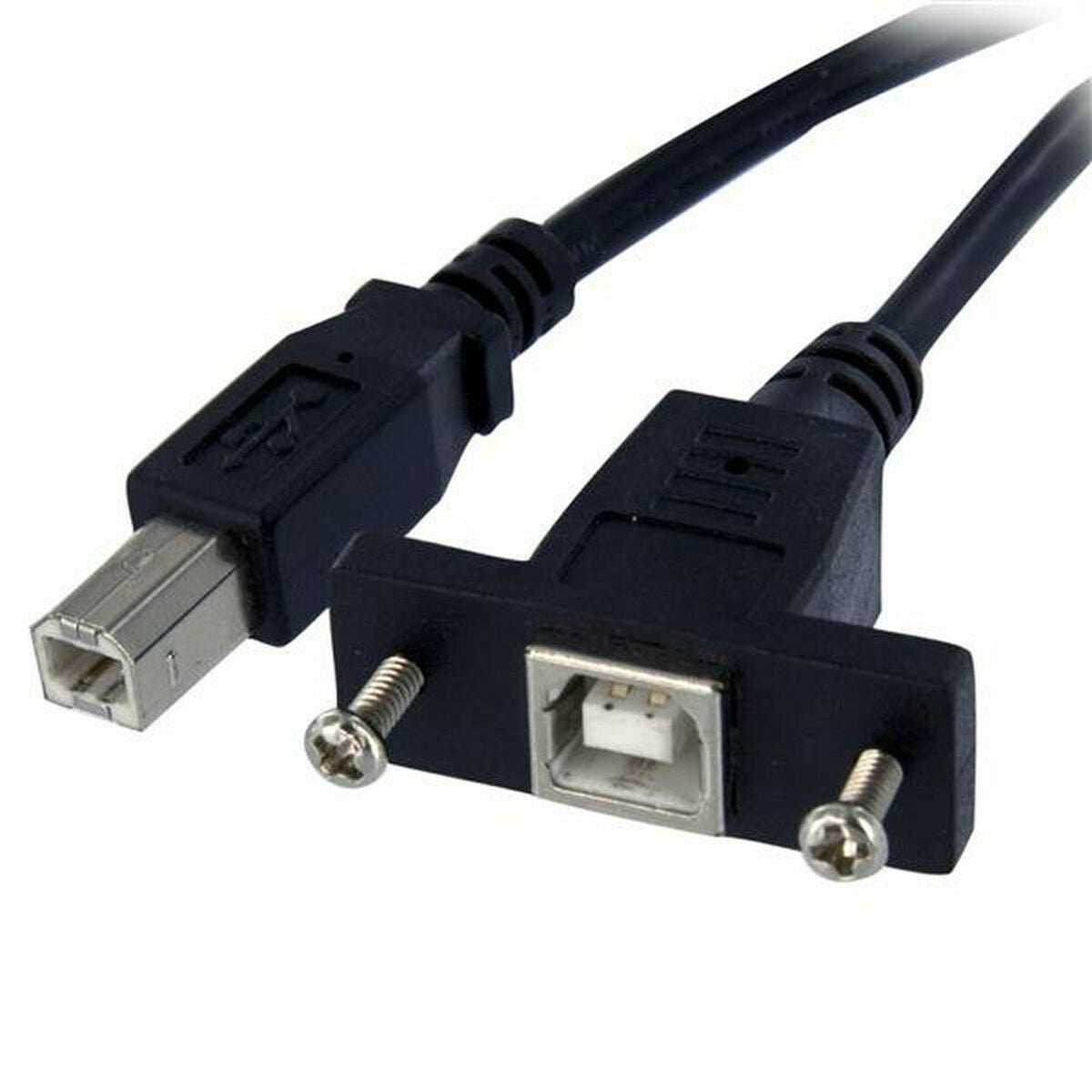 USB Cable Startech USBPNLBFBM1 USB B Black