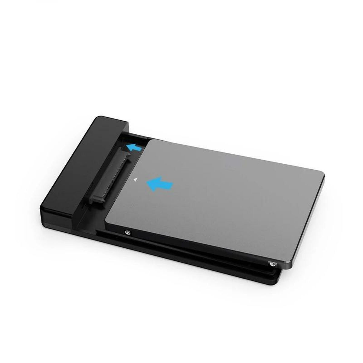 External Box Ewent EW7049 Black USB 3.0