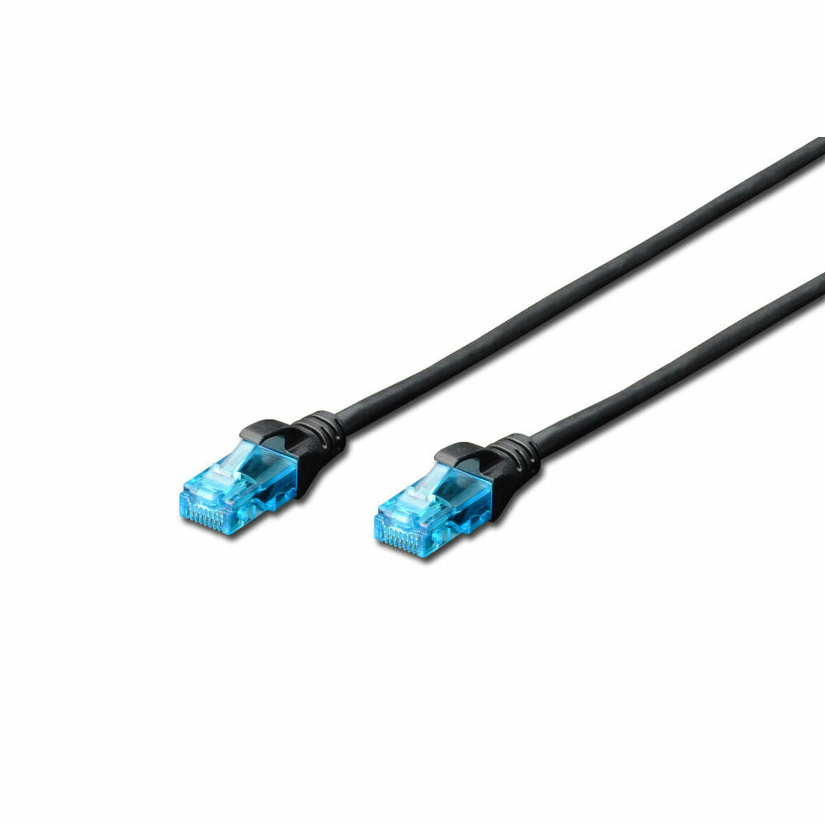 UTP Category 6 Rigid Network Cable Digitus DK-1512-020/BL 2 m Black