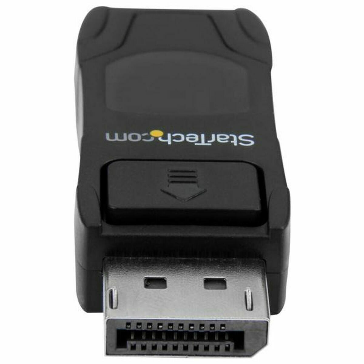 DisplayPort to HDMI Adapter Startech DP2HD4KADAP 4K Ultra HD Black White Cyan