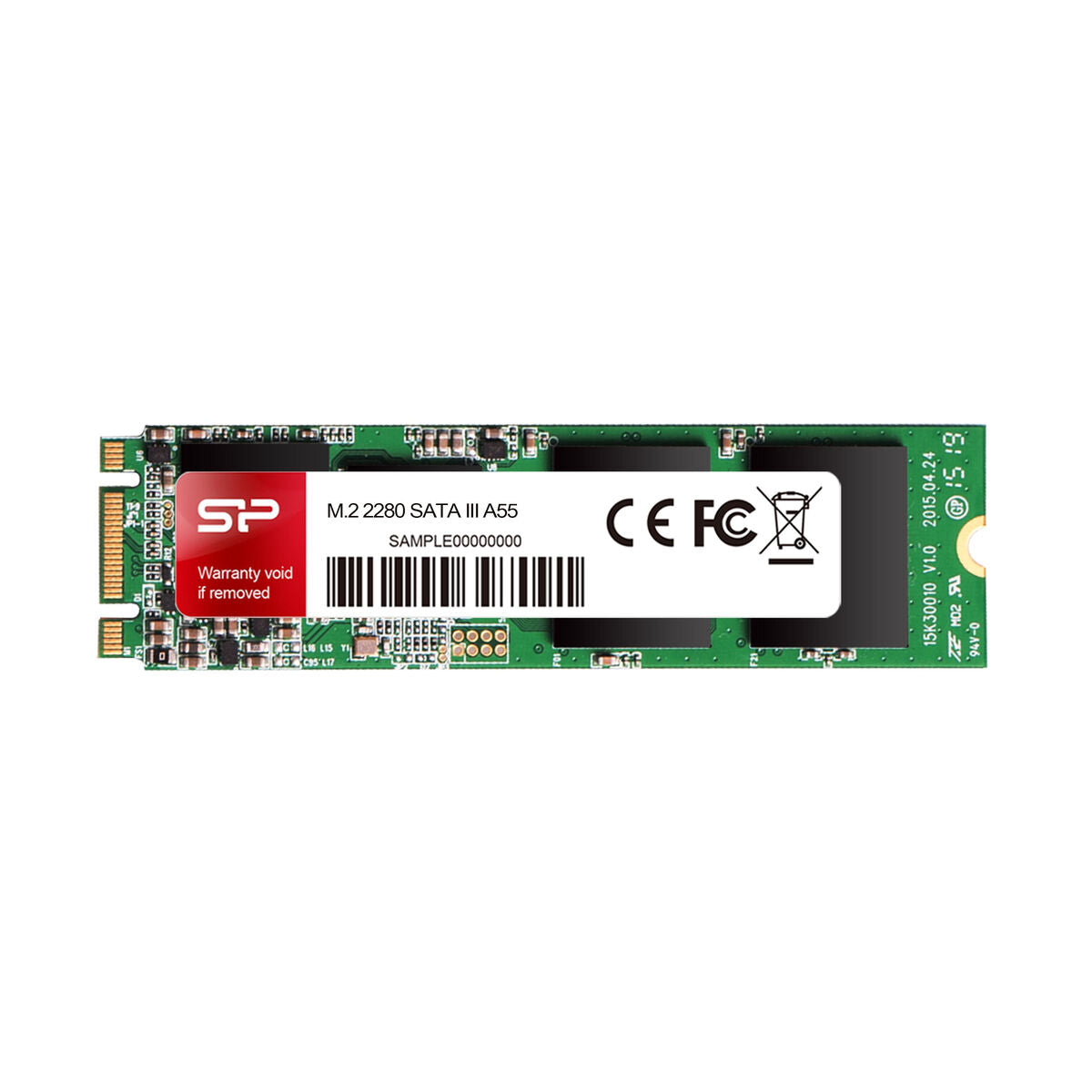 Hard Drive Silicon Power SP256GBSS3A55M28 SSD M.2 256 GB SSD