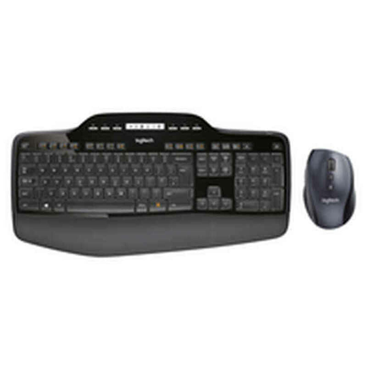 Keyboard and Mouse Logitech MK710 Black Grey Wireless Spanish Qwerty