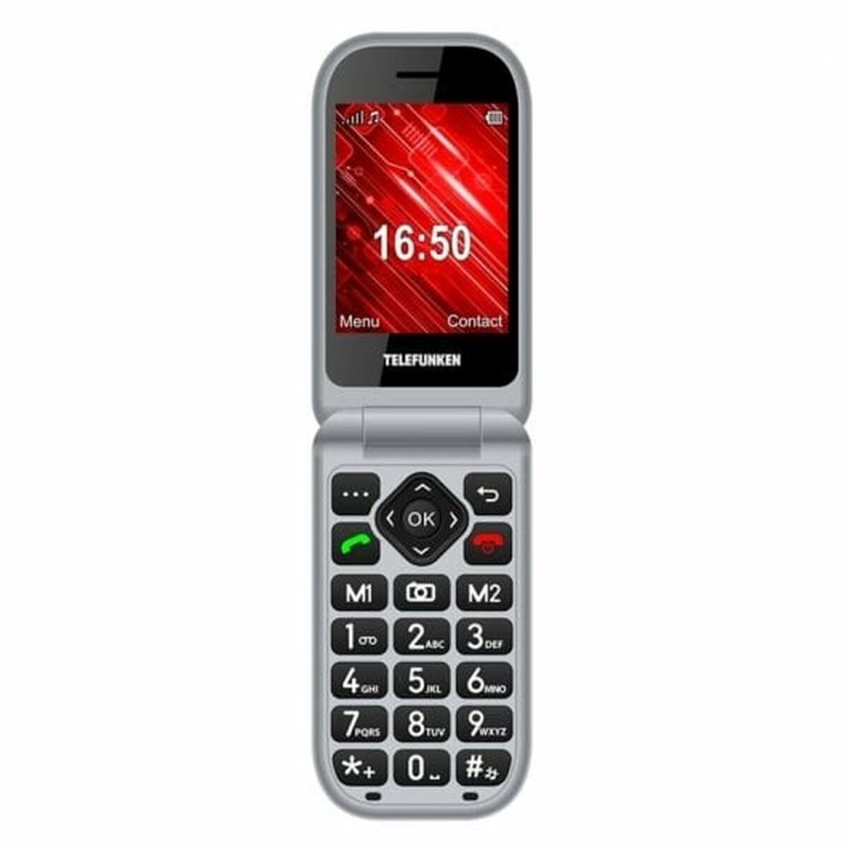 Mobile telephone for older adults Telefunken S450 Blue