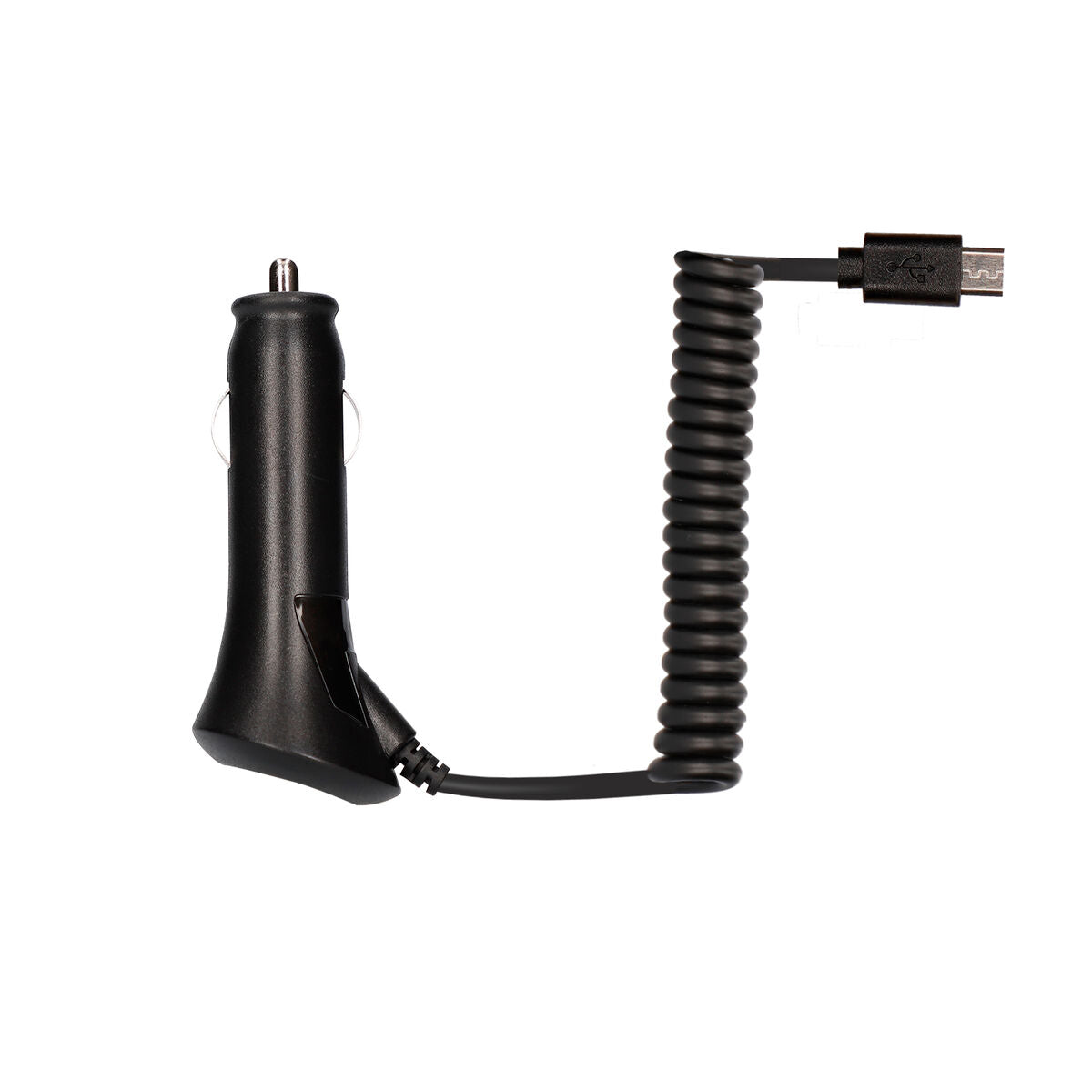 Car Charger Contact Micro USB 1A Black