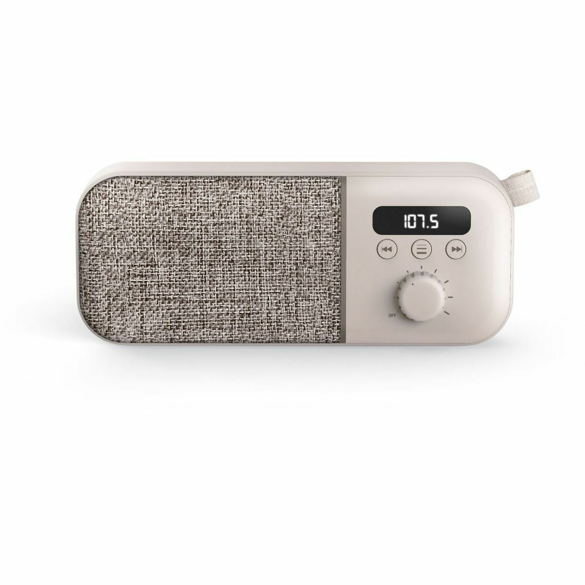Portable Digital Radio Energy Sistem 449828 Grey White Beige Cream