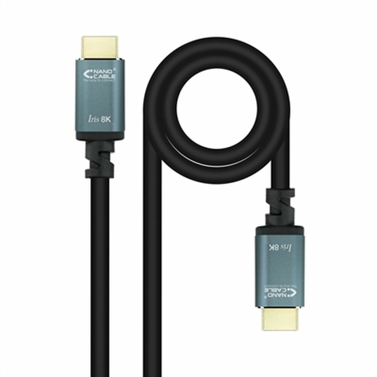 HDMI Cable NANOCABLE 10.15.8001-L150 Black 1,5 m