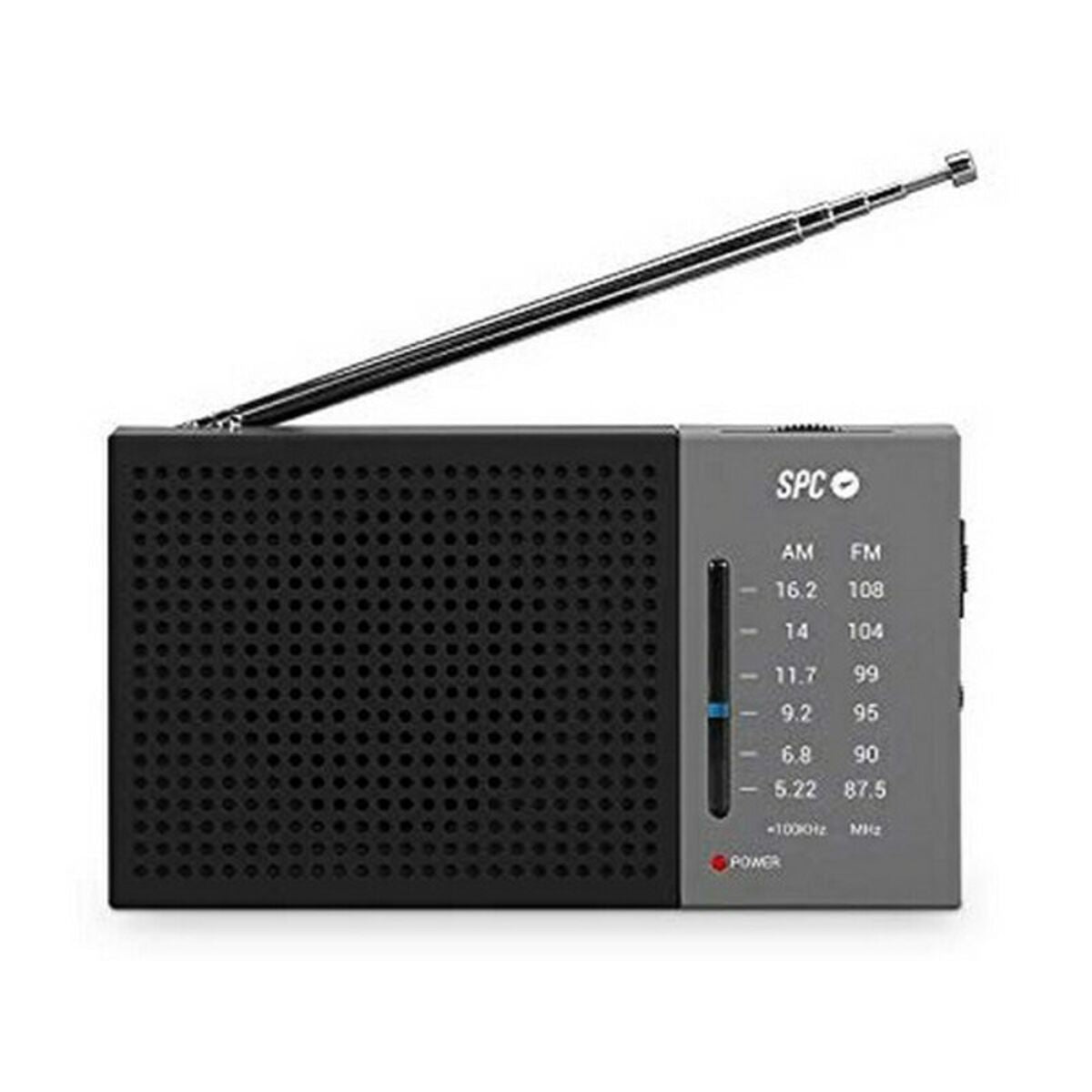 Transistor Radio SPC Internet 4584N JETTY LIT AM/FM LR6 Grey