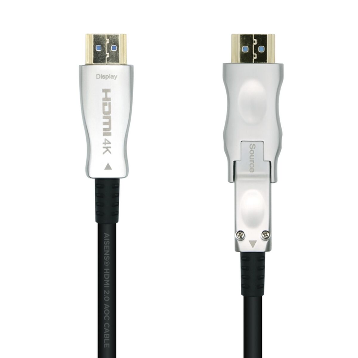 HDMI Cable Aisens A148-0513 Black 40 m