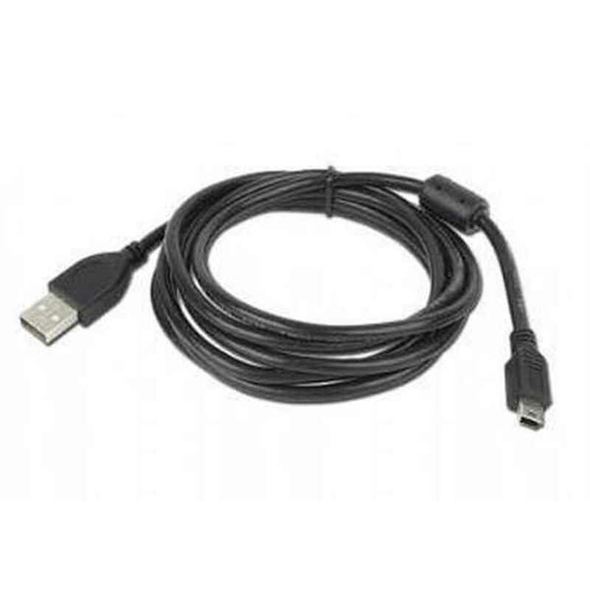USB to Mini USB Cable 2.0 GEMBIRD CCF-USB2-AM5P-6 Black 1,8 m (1,8 m)