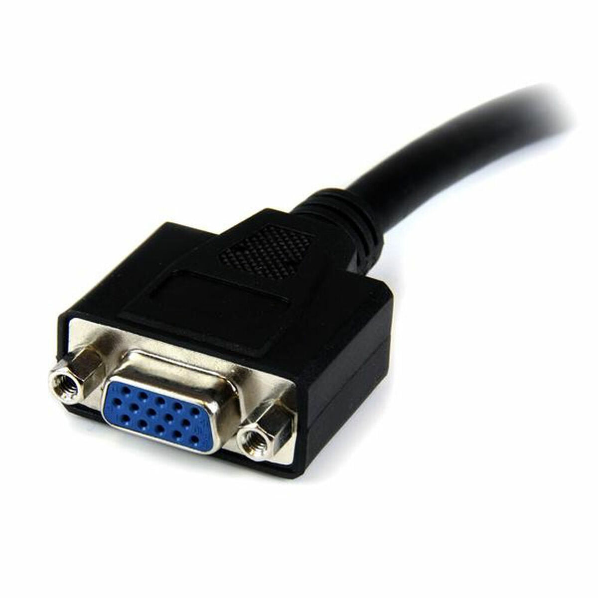 DVI-I to VGA Cable Startech DVIVGAMF8IN Black 0,2 m