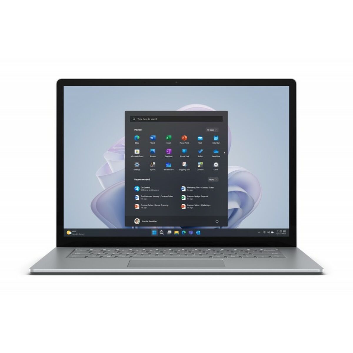 Laptop Microsoft RFI-00012 15" Intel Core i7-1265U 8 GB RAM 512 GB SSD Spanish Qwerty