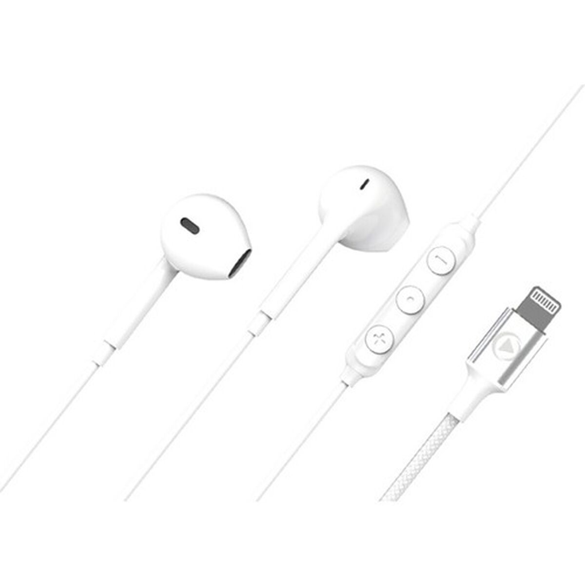 Headphones Big Ben Interactive Force Play White