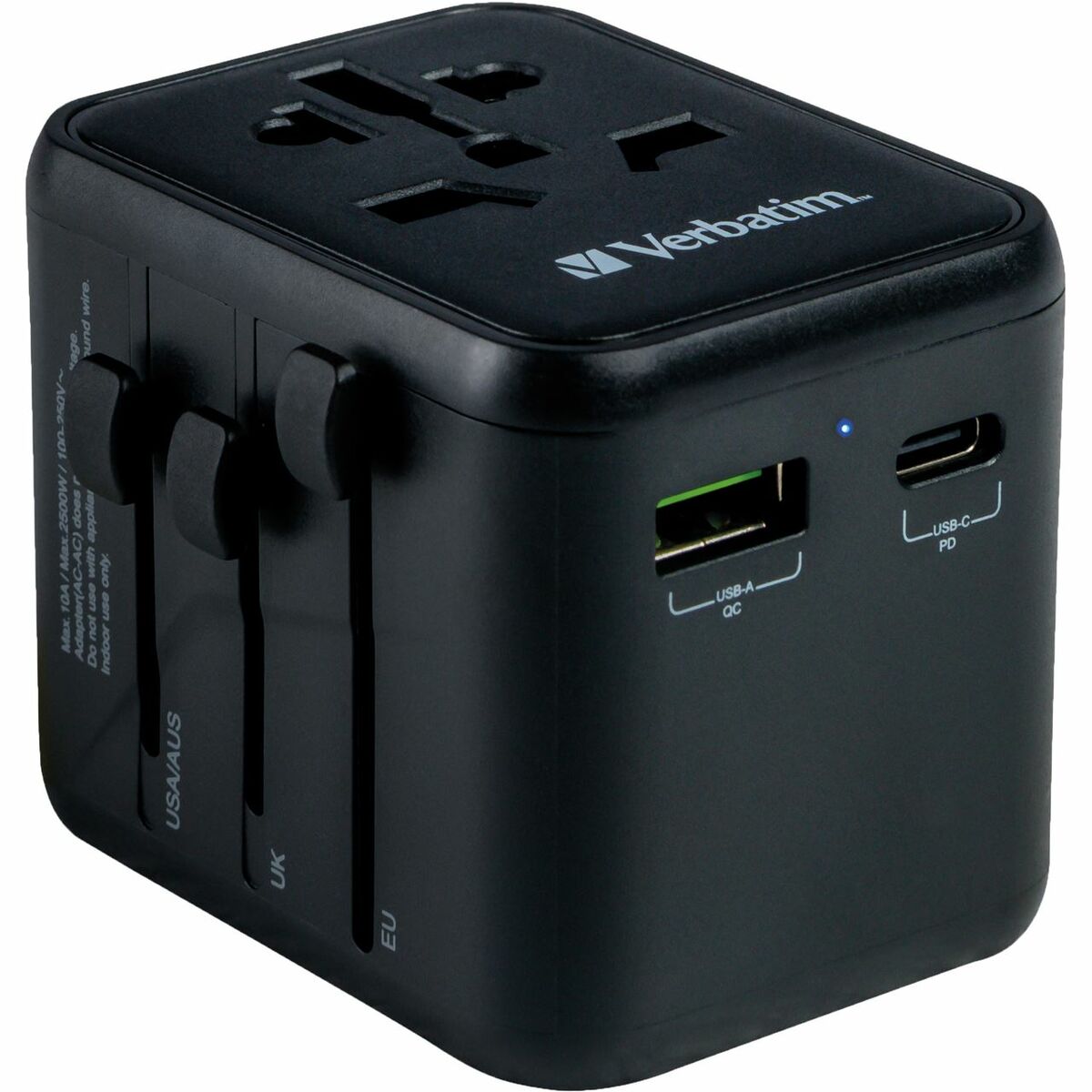 Universal Travel Power Adapter Verbatim