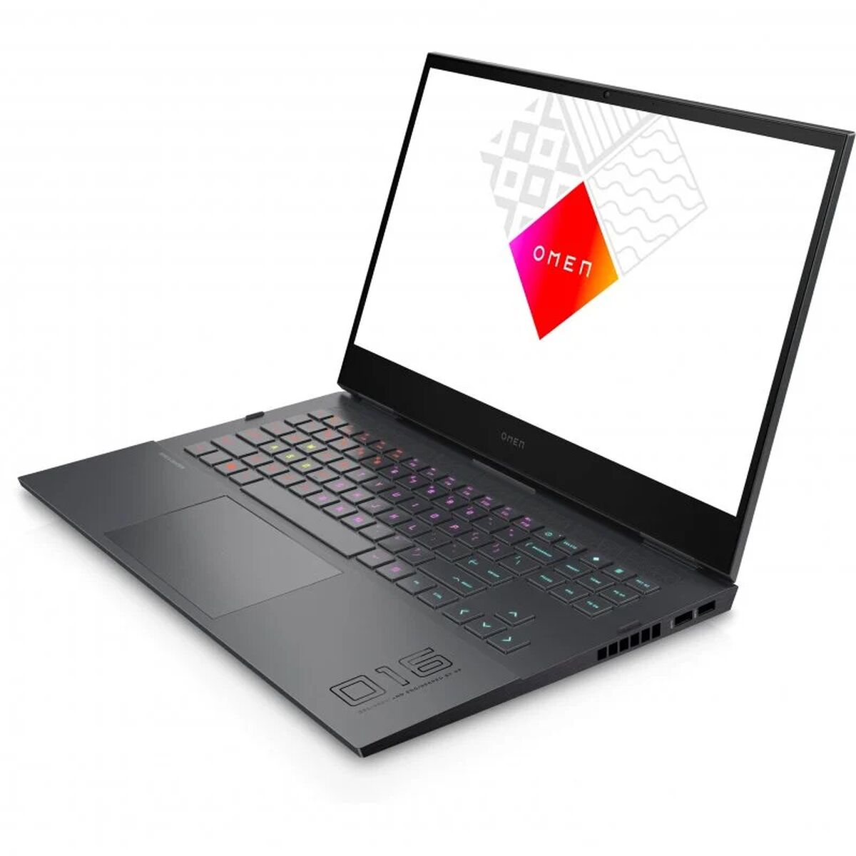 Laptop HP 16-c0042ns 16,1" 16 GB RAM 512 GB SSD NVIDIA GeForce RTX 3050 Spanish Qwerty AMD Ryzen 7 5800H