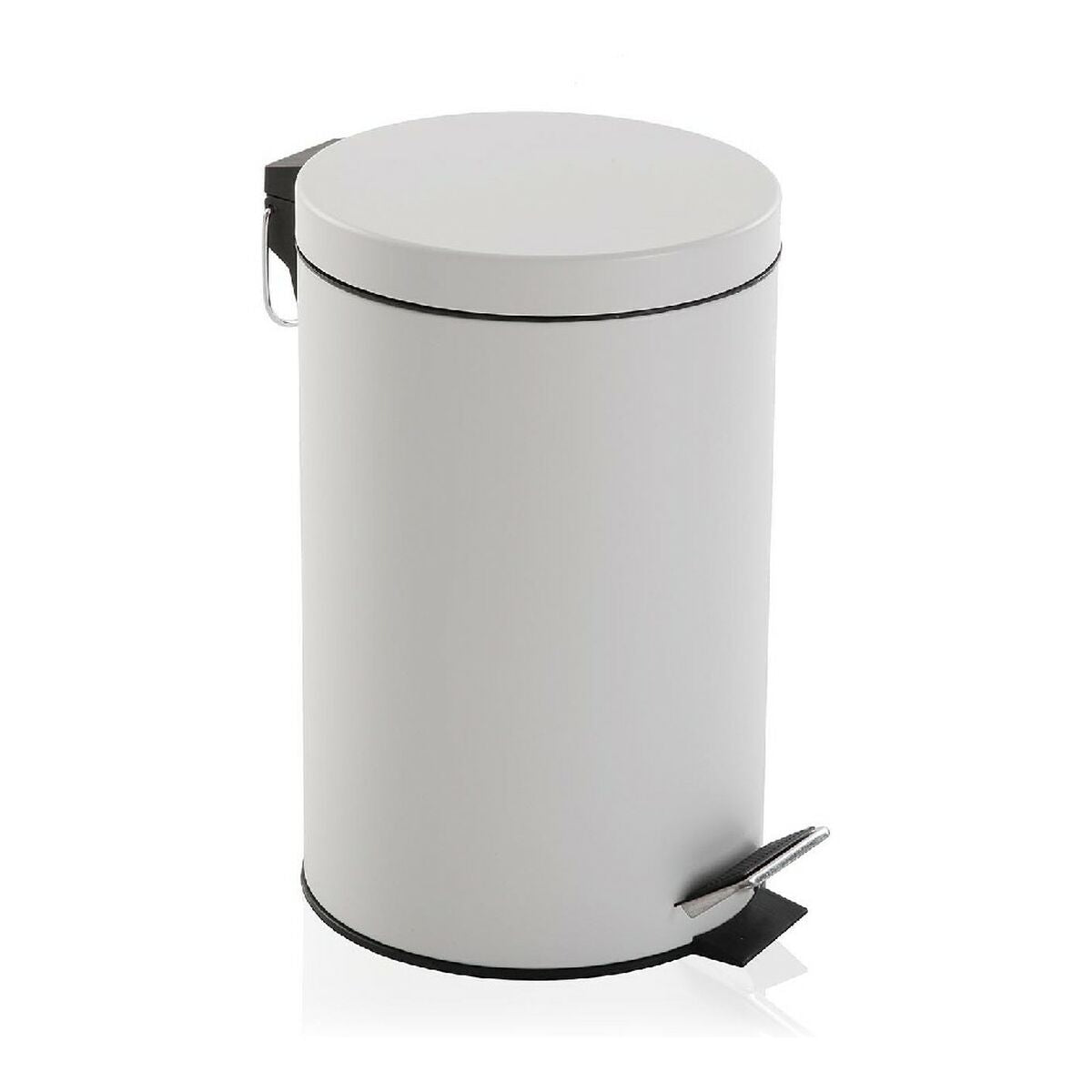 Rubbish bin White Metal