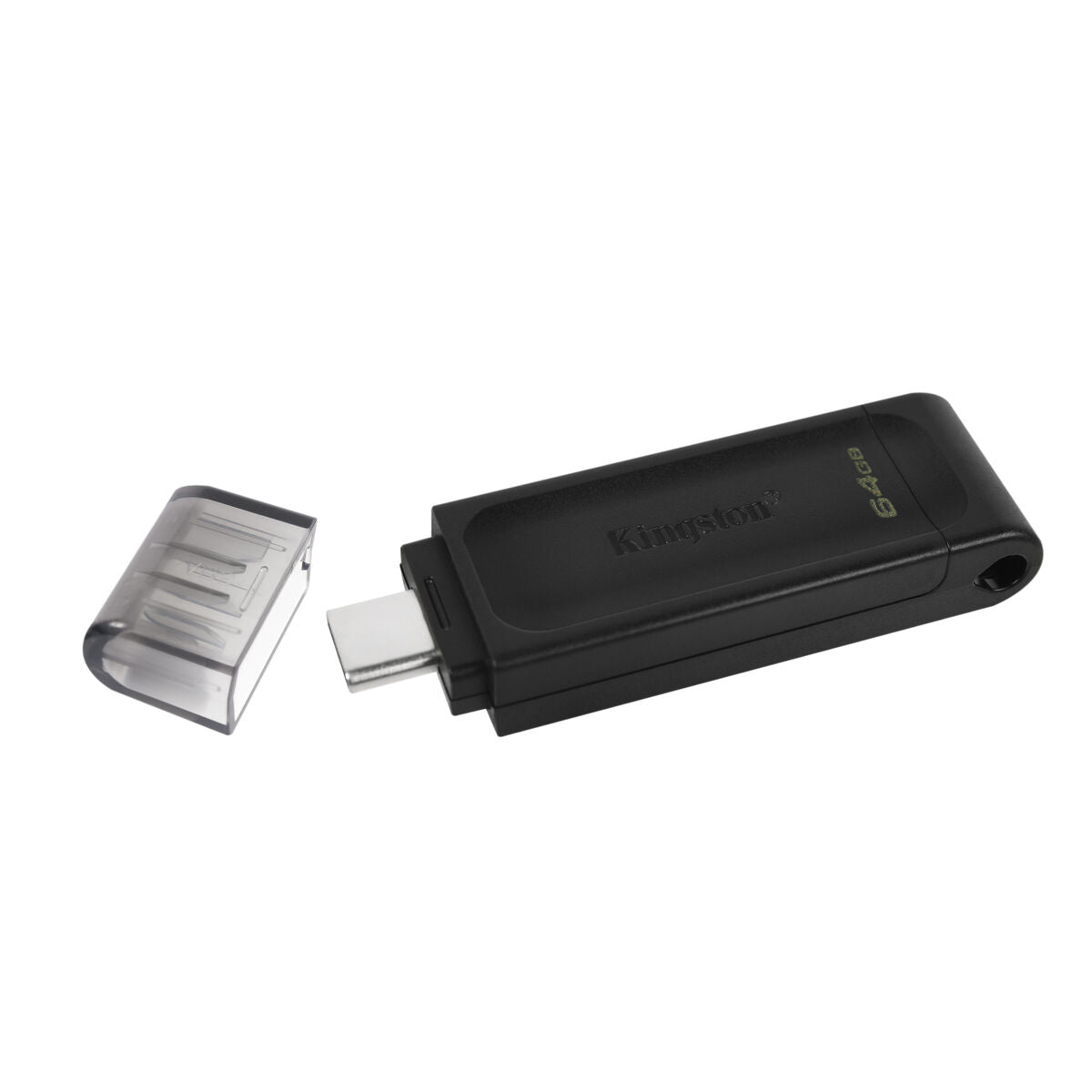 USB stick Kingston DT70/64GB usb c Black 64 GB