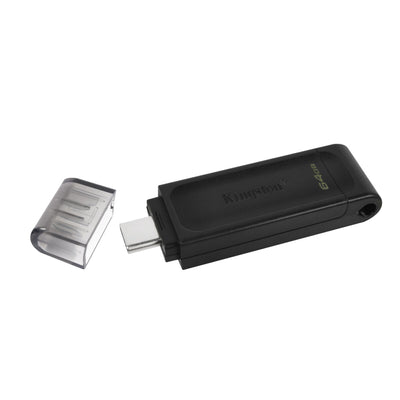 USB stick Kingston DT70/64GB usb c Black 64 GB