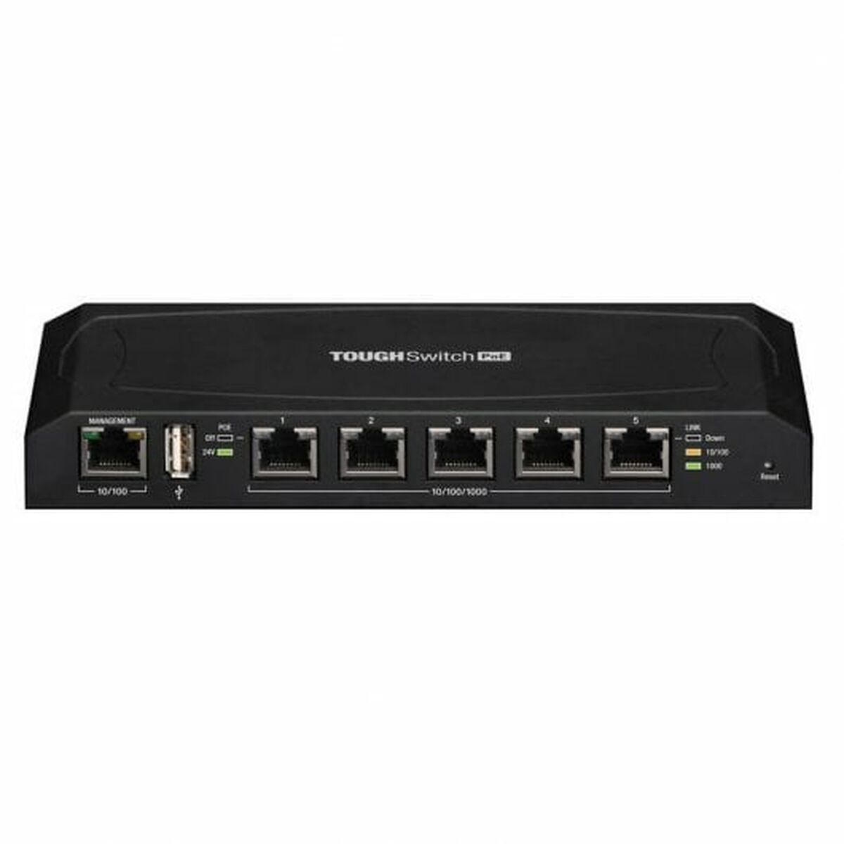 Cabinet Switch UBIQUITI 5xGB PoE 24v