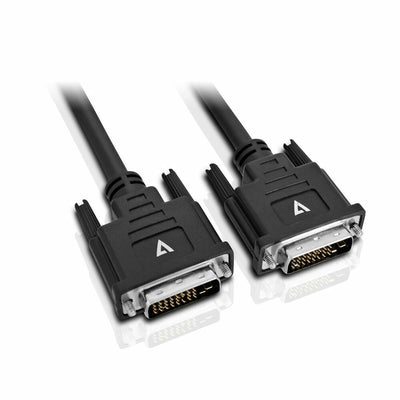 DVI Cable V7 V7DVIDVI-5M-BLK-1E   Black 5 m