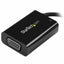 Adaptor Startech CDP2VGAUCP Black 100 cm