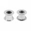 2GT Synchronous Wheel 16/20 Teeth H-type Pulley Aluminum Drive Idler Belt Width 6/10mm for 3D Printer