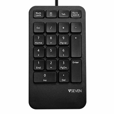 Numeric keyboard V7 KP400-1E Black