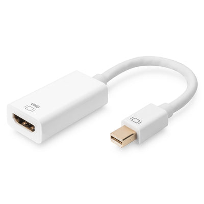 DisplayPort Cable Digitus by Assmann DB-340416-002-W 20 cm White