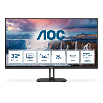 Monitor AOC Q32V5CE/BK 32" 2560 x 1440 Quad HD