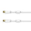Antenna cable Hama 00205248 White 5 m