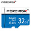 Perciron 16GB 32FB 64GB 128GB 256GB Class 10 High Speed TF Micro SD Memory Card With SD Card Adapter for Smartphone Tablet Camera