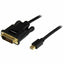 Mini DisplayPort to DVI Adapter Startech MDP2DVIMM6B          (1,8 m) Black 1.8 m