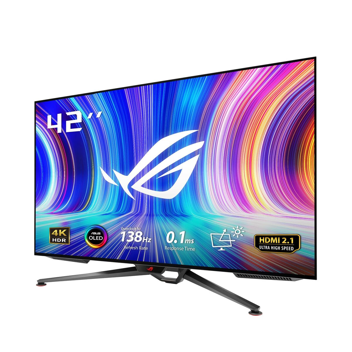 Monitor Asus PG42UQ HDR10 OLED Flicker free NVIDIA G-SYNC