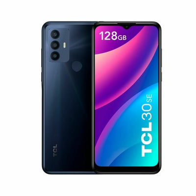 Smartphone TCL TCL 30 SE 6,52" Octa Core 4 GB RAM 128 GB Blue Black 4 GB RAM Octa Core ARM Cortex-A53 Helio G25 6,5" 512 GB 128