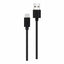 USB A to USB C Cable Philips DLC3104A/00 Fast charging 1,2 m Black