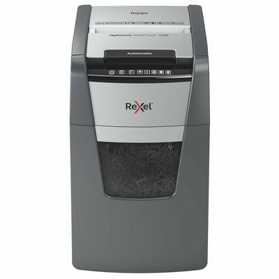 Paper Shredder Rexel Optimum AutoFeed+ 130X Black