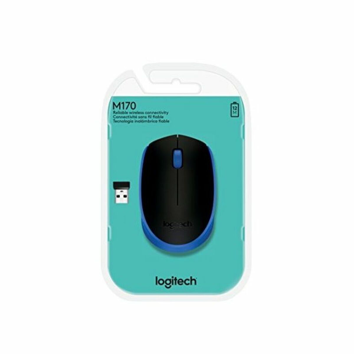 Wireless Mouse Logitech M171 1000 dpi Blue