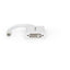 DisplayPort to DVI Adapter Startech MDP2DVIW White 0,12 m