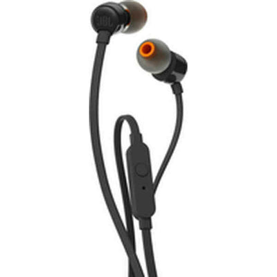 Headphones with Microphone JBL JBLT110BLK Black
