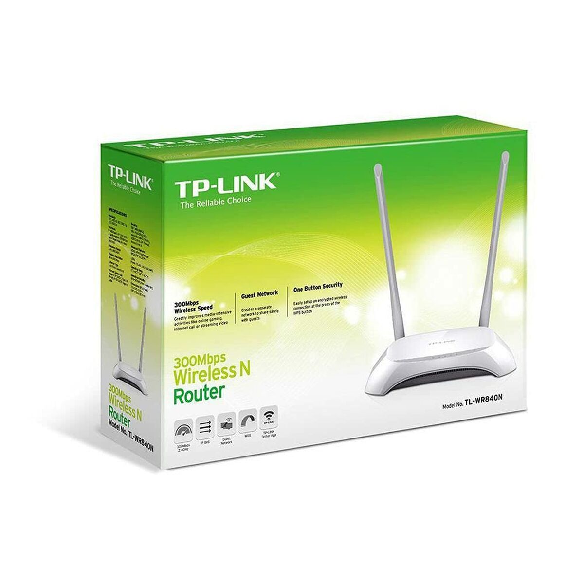 Router TP-Link TL-WR850N 2.4 GHz 300 Mbps