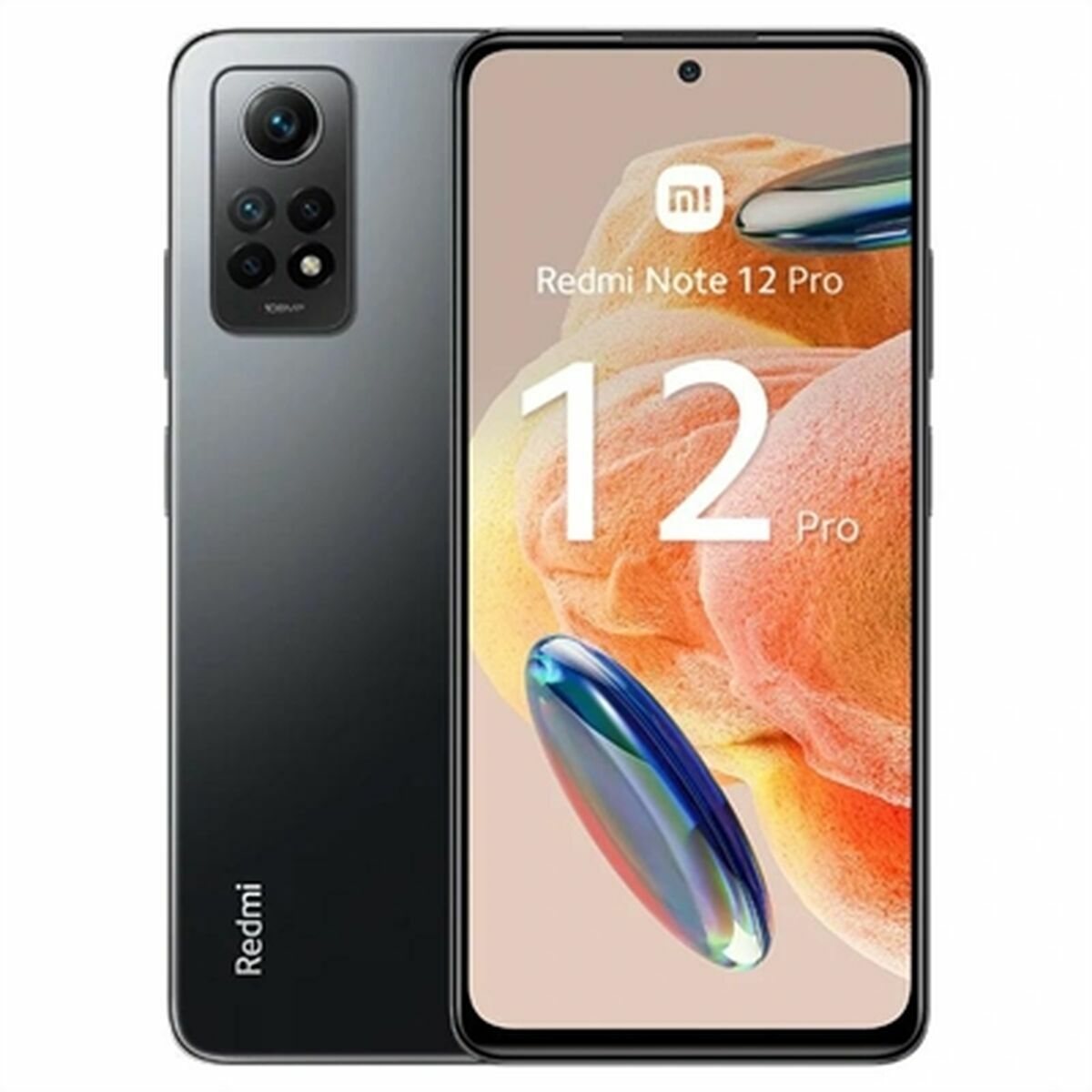 Smartphone Xiaomi Redmi Note 12 PRO 6,67" Qualcomm Snapdragon 732G Snapdragon 8 GB RAM 256 GB Black Grey