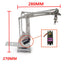 3 DOF Palletizing Robotic Arm 3-Axis Robot DIY 3D Printer with 180° MG996R Servo for Robotic Education
