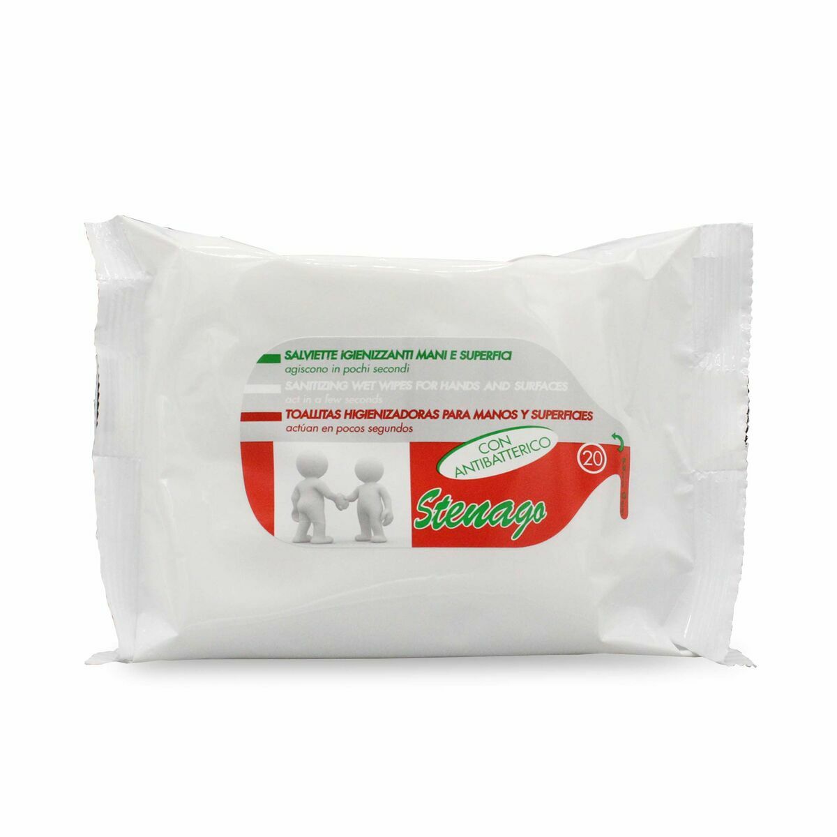 Sanitizing Wet Wipes (16,5 x 12 x 3 cm) (20 uds)