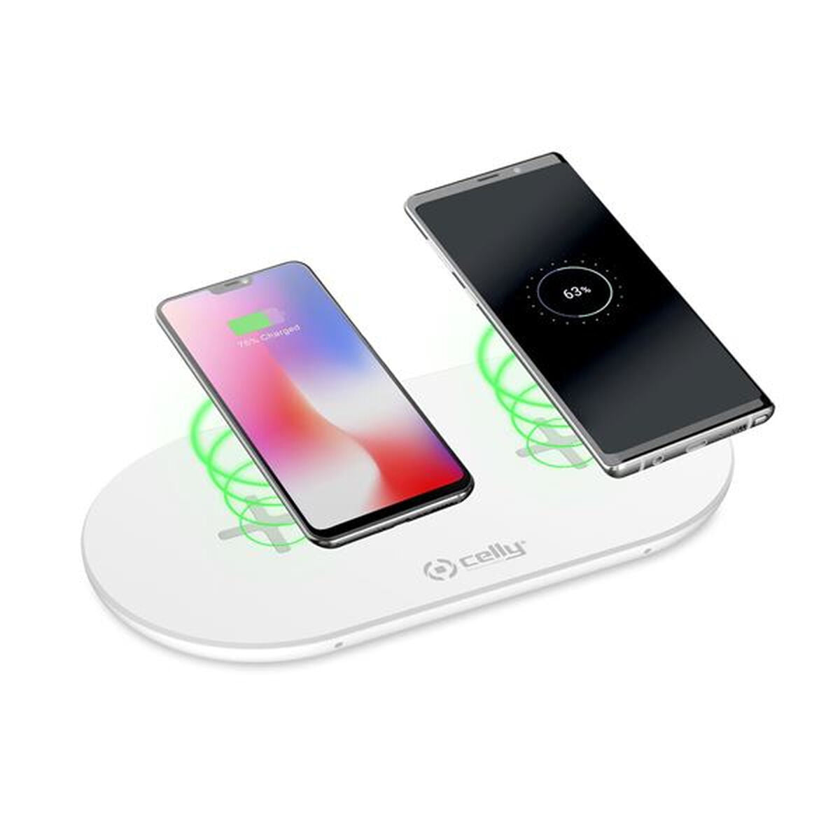 Cordless Charger Celly WL2FASTPADWH