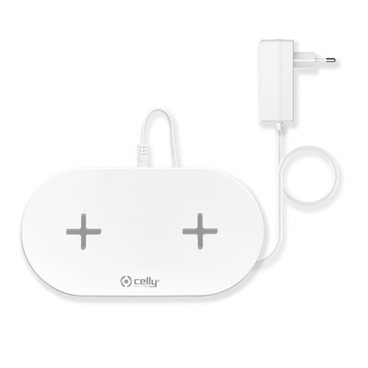 Cordless Charger Celly WL2FASTPADWH