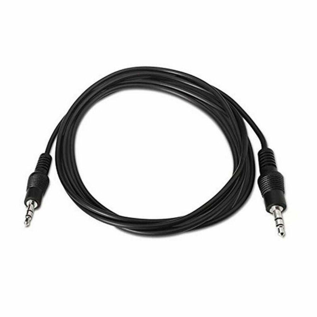 Audio Jack Cable (3.5mm) NANOCABLE 10.24.0101 1,5 m Male to Male Connector