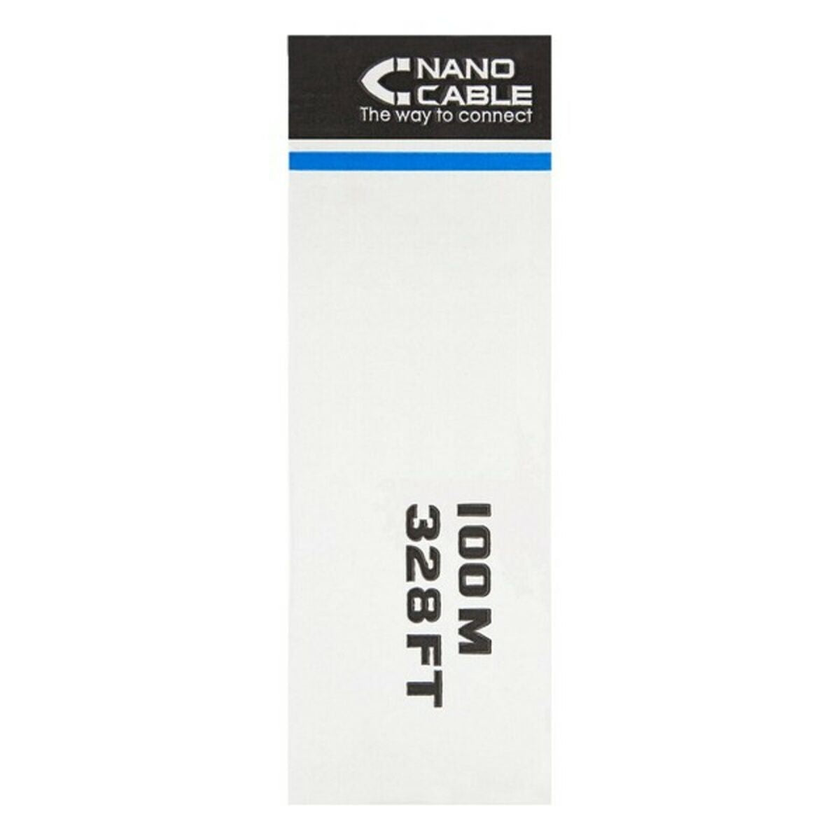 Category 5 UTP cable NANOCABLE CABLE RED RJ45 CAT.5E UTP RIGIDO AWG24, 100 M (100 m)