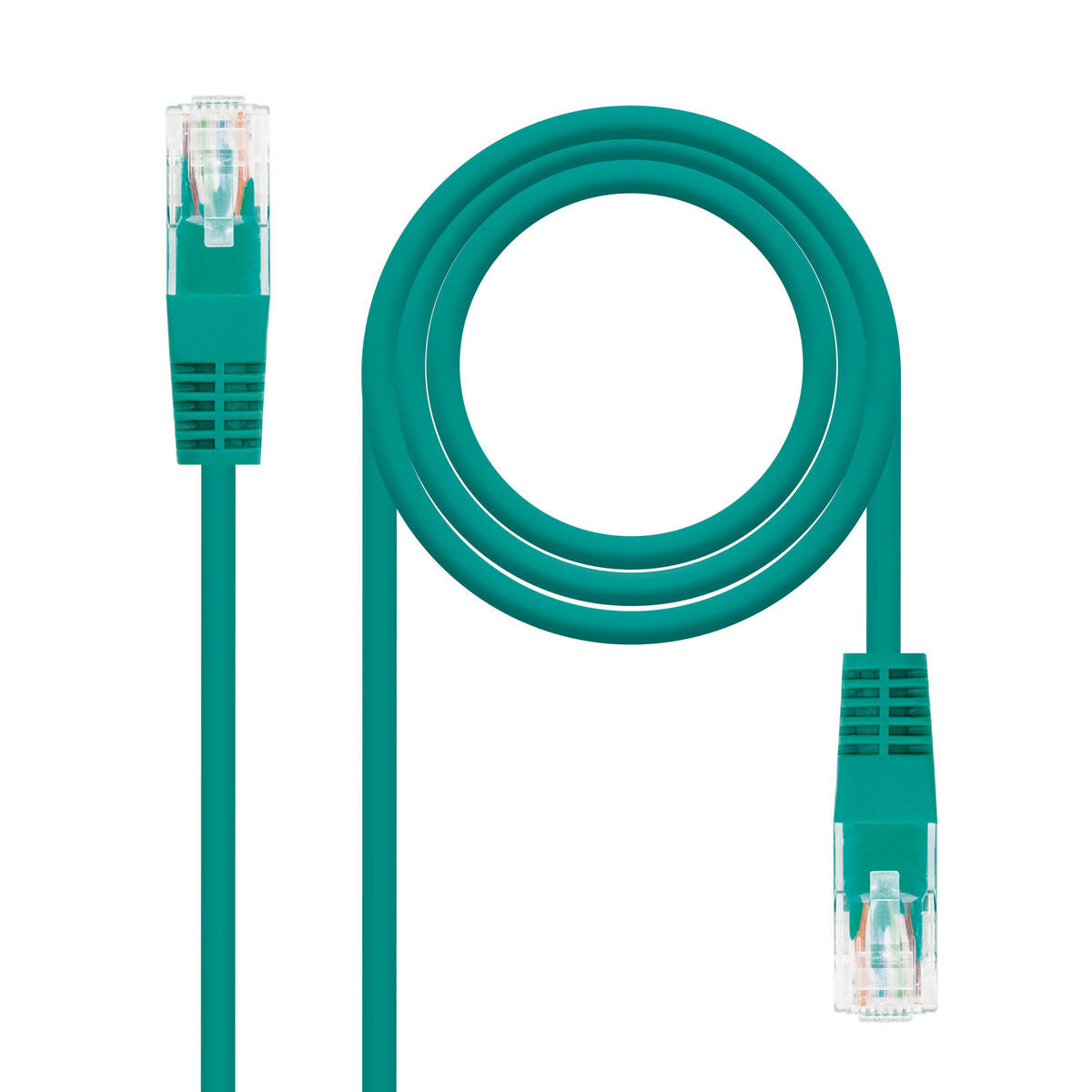 CAT 5e UTP Cable NANOCABLE CABLE RED LATIGUILLO RJ45 CAT.5E UTP AWG24, VERDE, 3.0 M Green 3 m