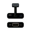 HDMI toS VGA with Audio Adapter NANOCABLE 10.16.2001-BK Black (10 cm + 1 m)