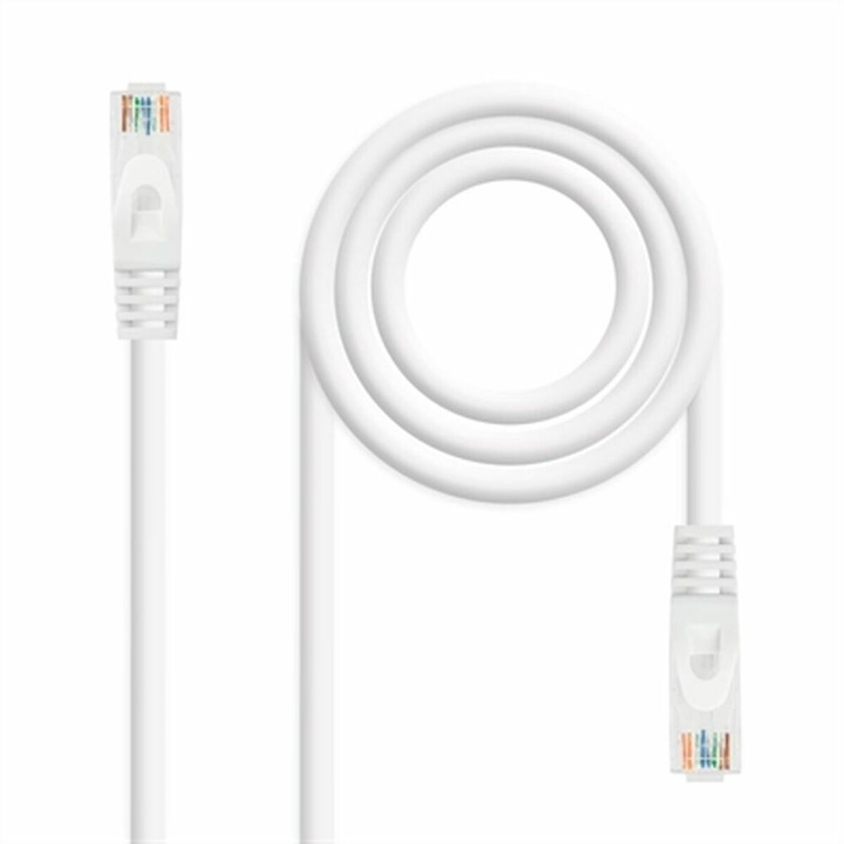 UTP Category 6 Rigid Network Cable NANOCABLE 10.20.1803 White